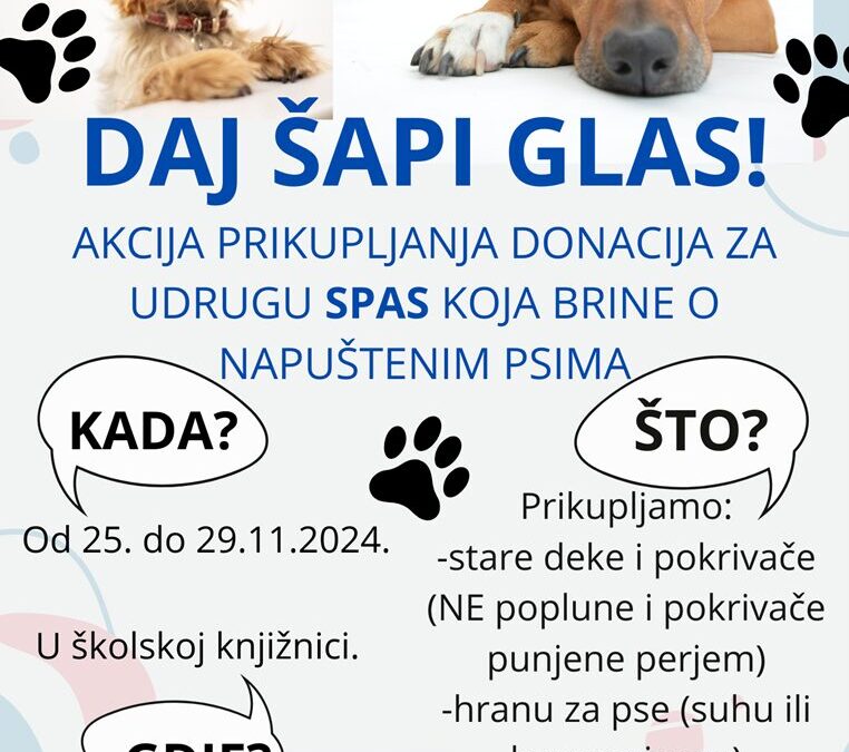 DAJ ŠAPI GLAS!