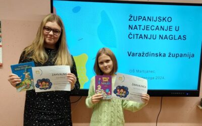 Županijsko natjecanje učenika osnovnih škola Varaždinske županije u čitanju naglas