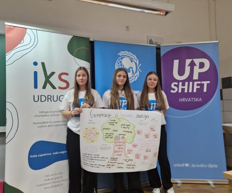 Učenice OŠ Vinica sudjeluju u UPSHIFT radionicama