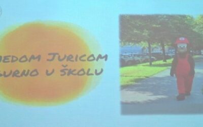 Radionica za učenike prvih razreda – S medom Juricom sigurno u školu